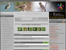 Tablet Screenshot of faune-iledefrance.org